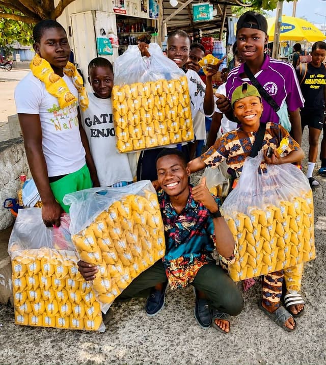Gala Chin Chin hits the Togolese market portfolio screenshot