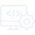 Service secondary status icon