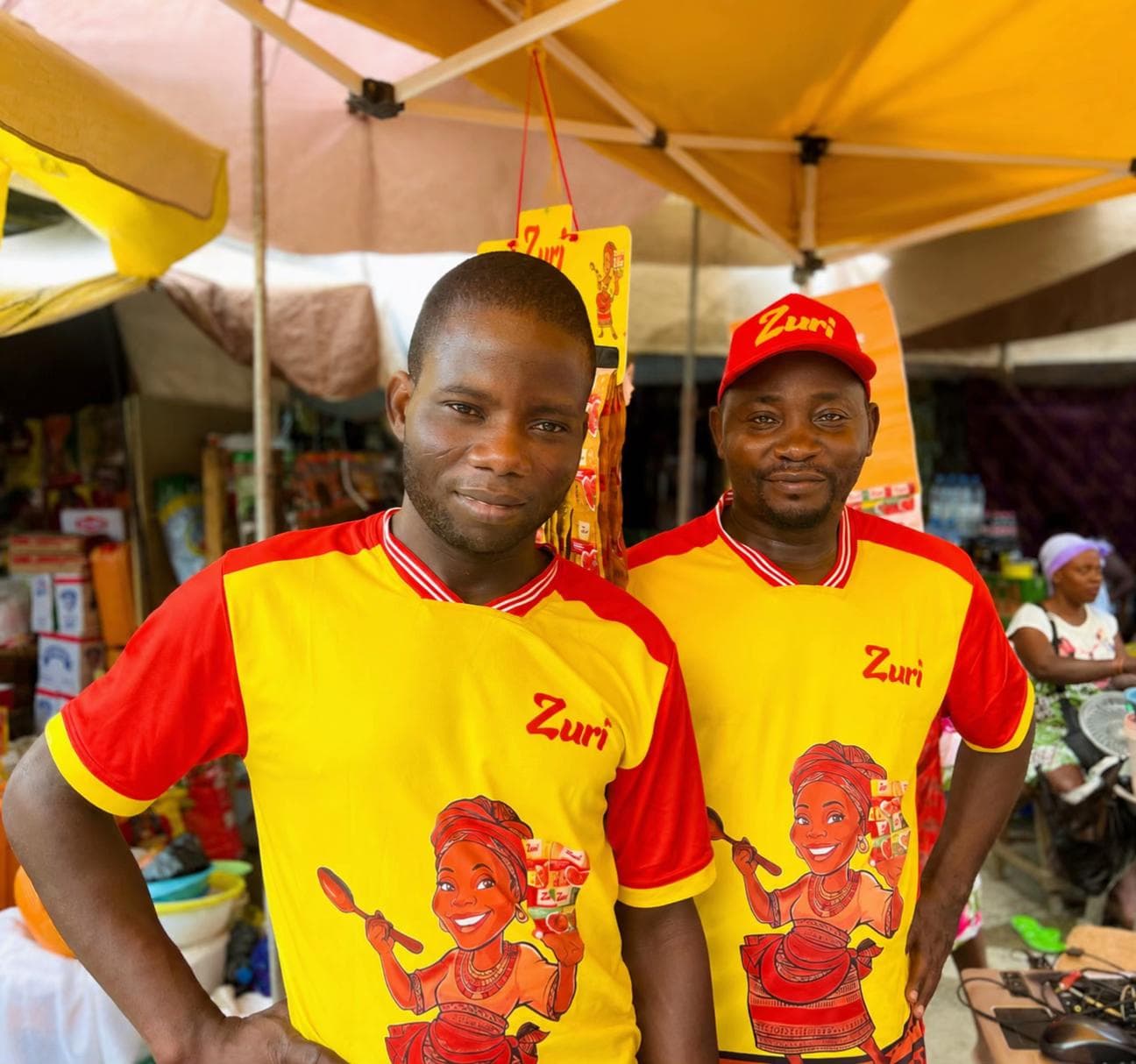Zuri Tent Stall — trading photo