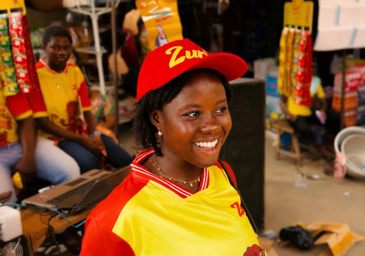 Zuri Street Vendor — trading photo